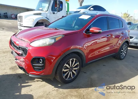 2017 Kia Sportage Ex z USA, uszkodzony, nr VIN KNDPN3AC7H7240658